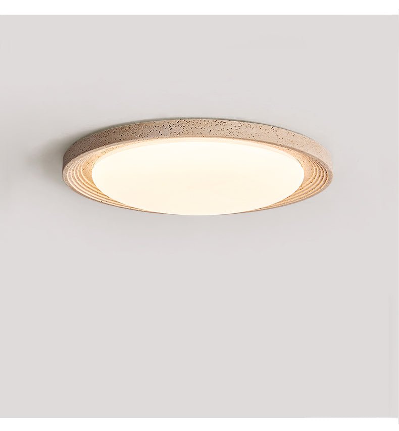 Tardenenis Travertine Ceiling Light-Moonnatur