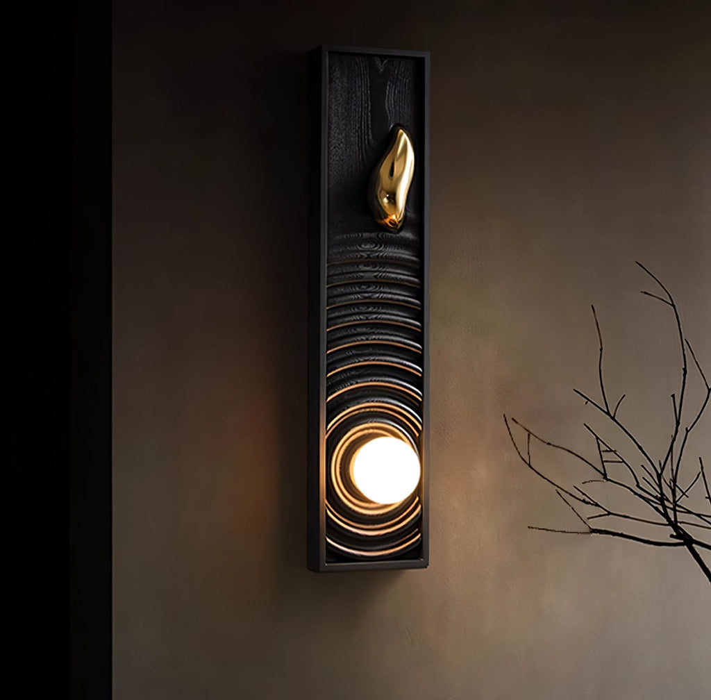 Orenelle Wood Wall Light-Moonnatur