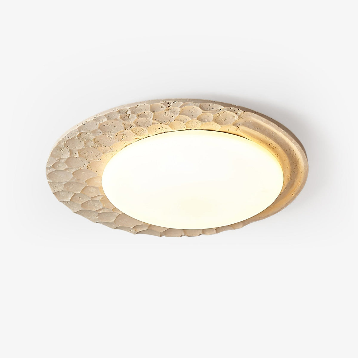 Verrenmere Travertine Ceiling Light-Moonnatur