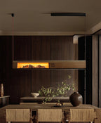 Penrelena Wood Pendant Light-Moonnatur