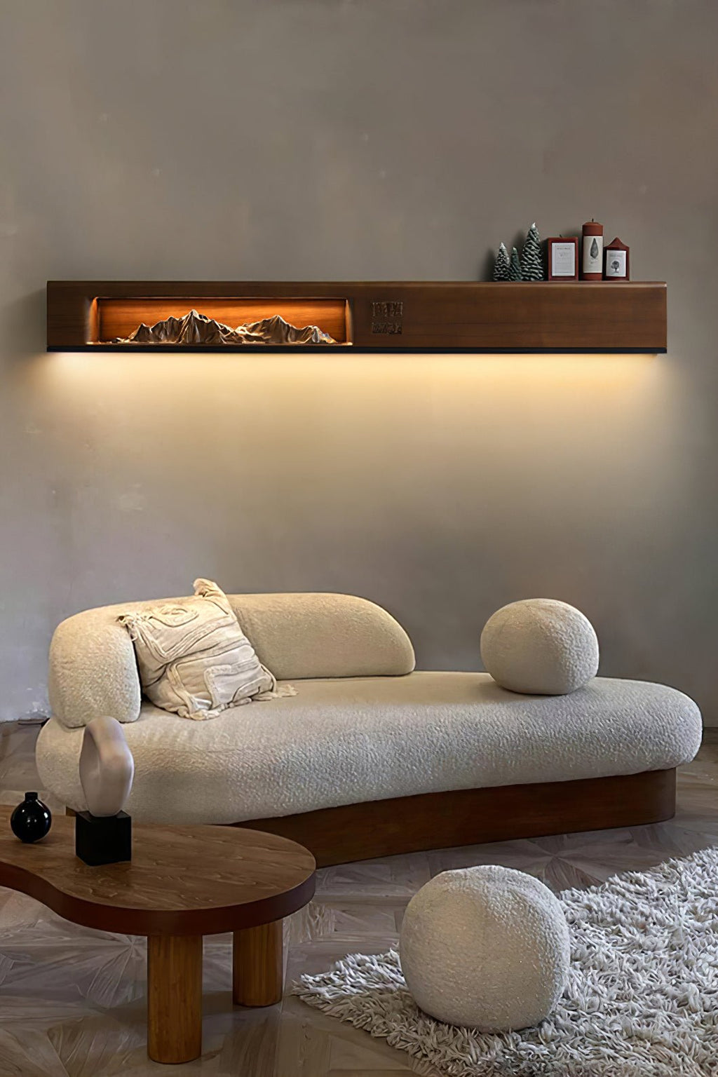 Oswenenna Wood Wall Light-Moonnatur