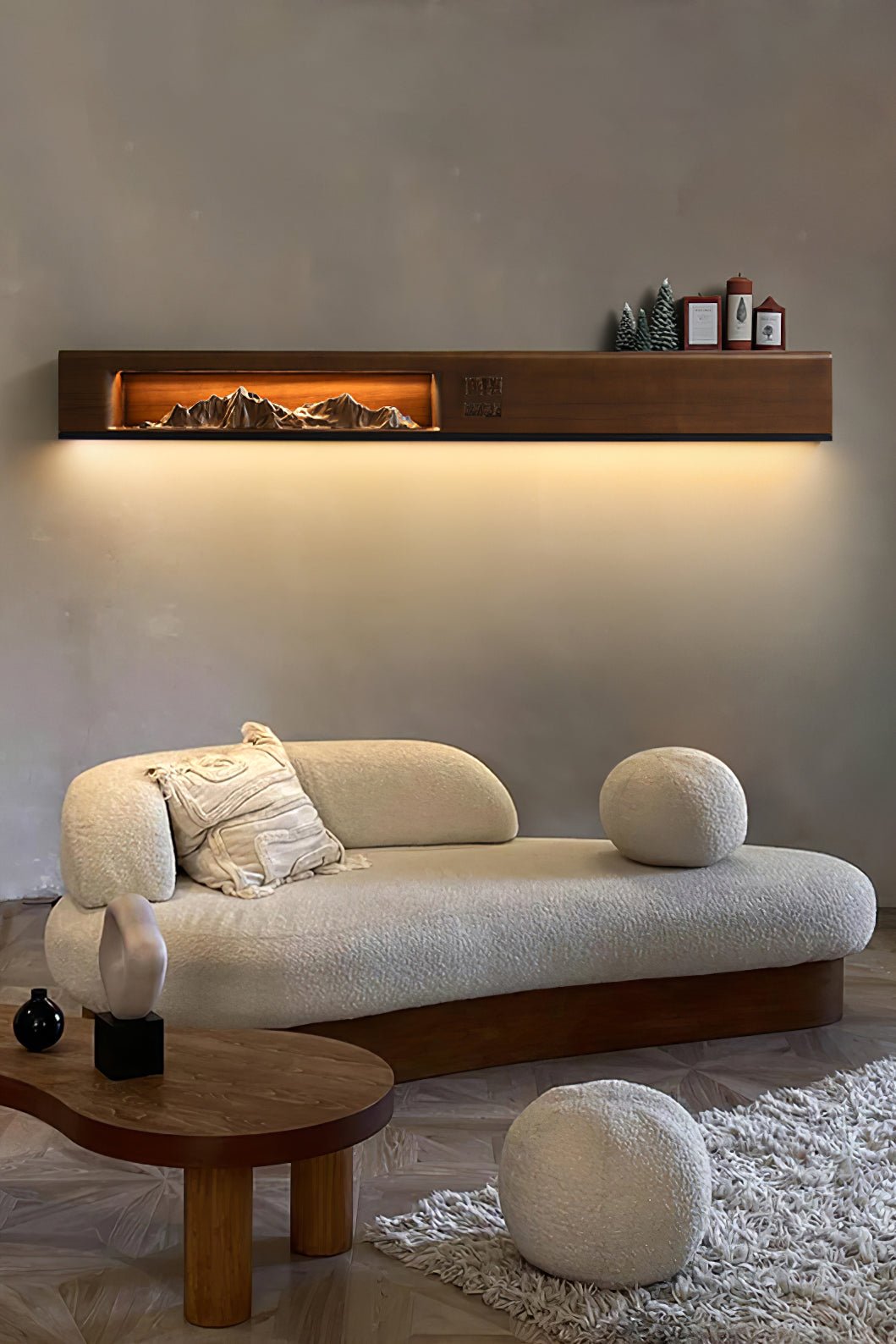 Oswenenna Wood Wall Light-Moonnatur