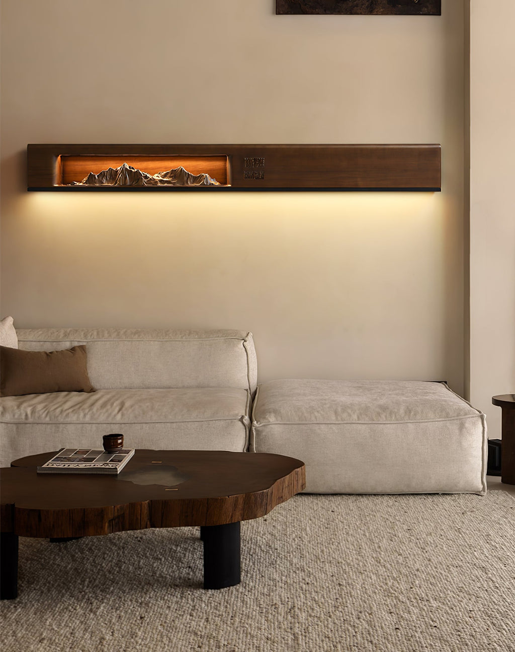 Oswenenna Wood Wall Light-Moonnatur