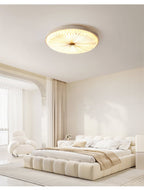 Tarnelara Travertine Ceiling Light-Moonnatur
