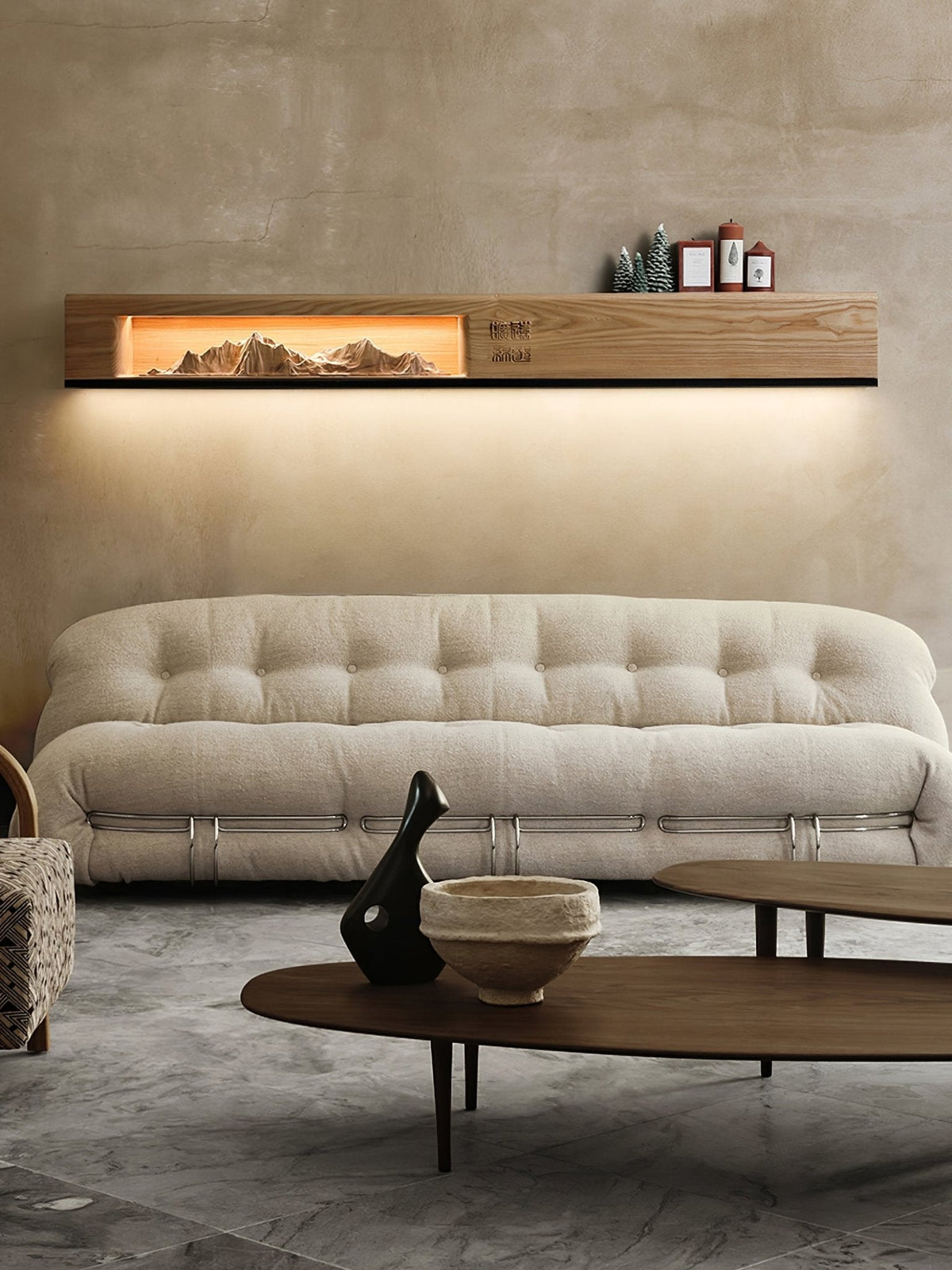 Oswenenna Wood Wall Light-Moonnatur