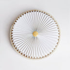 Tarnelara Travertine Ceiling Light-Moonnatur