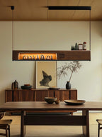 Penrelena Wood Pendant Light-Moonnatur