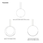 Cumberenis Resin Pendant Light-Moonnatur
