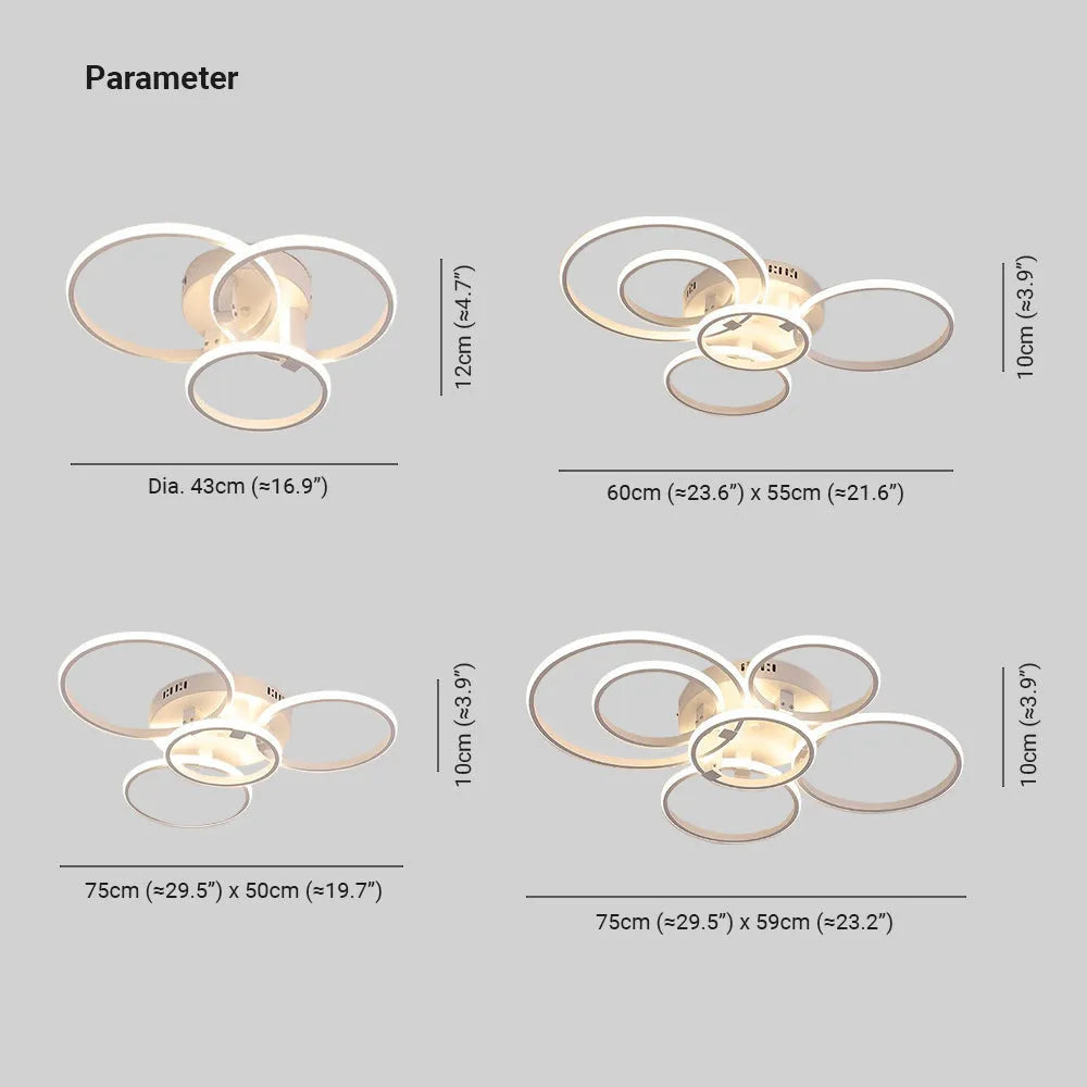 Pardenmoss Acrylic Ceiling Light-Moonnatur