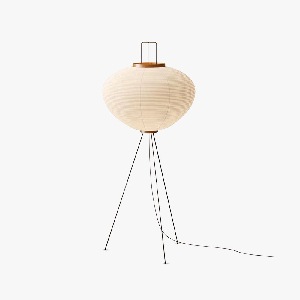 Weldeneth Rice Paper Floor Lamp-Moonnatur