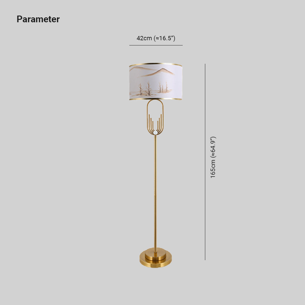 Brenellynne Fabric Table Lamp-Moonnatur