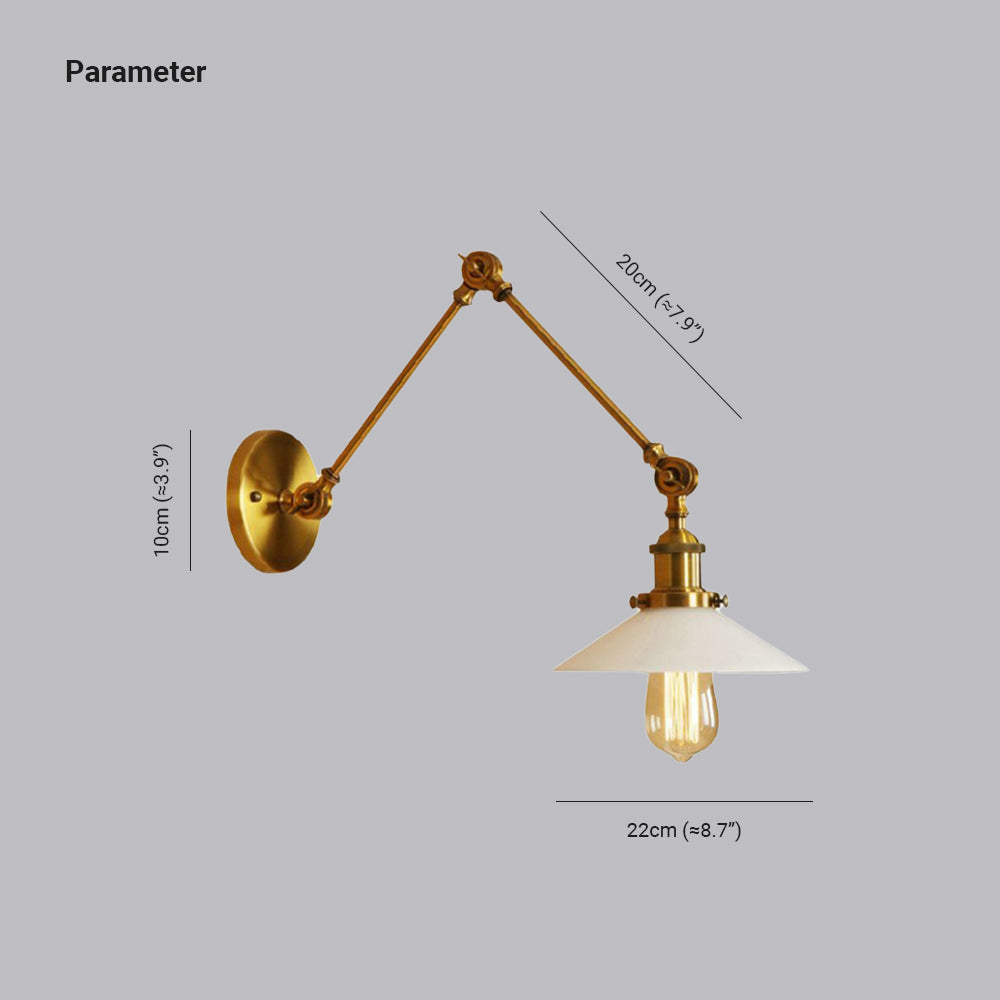 Darnelvale Metal Wall Light-Moonnatur
