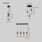 Kestereth Crystal Pendant Light-Moonnatur