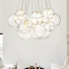 Savenden Glass Pendant Light-Moonnatur