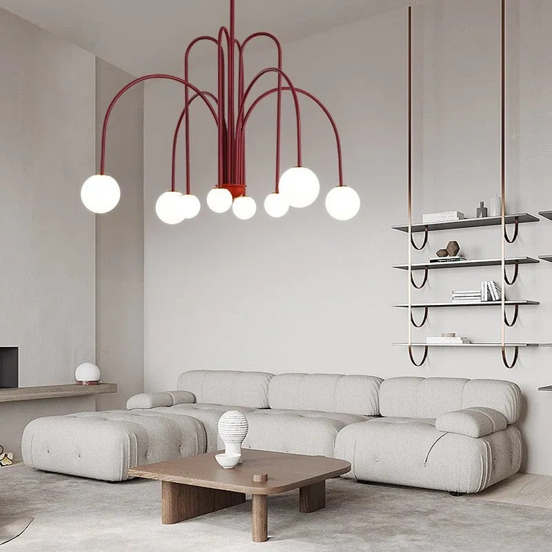 Monica Pendant Light Double Layer Glass Bubble - Neutralighting
