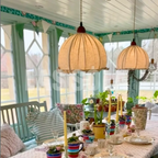 Lovenenora Fabric Pendant Light-Moonnatur