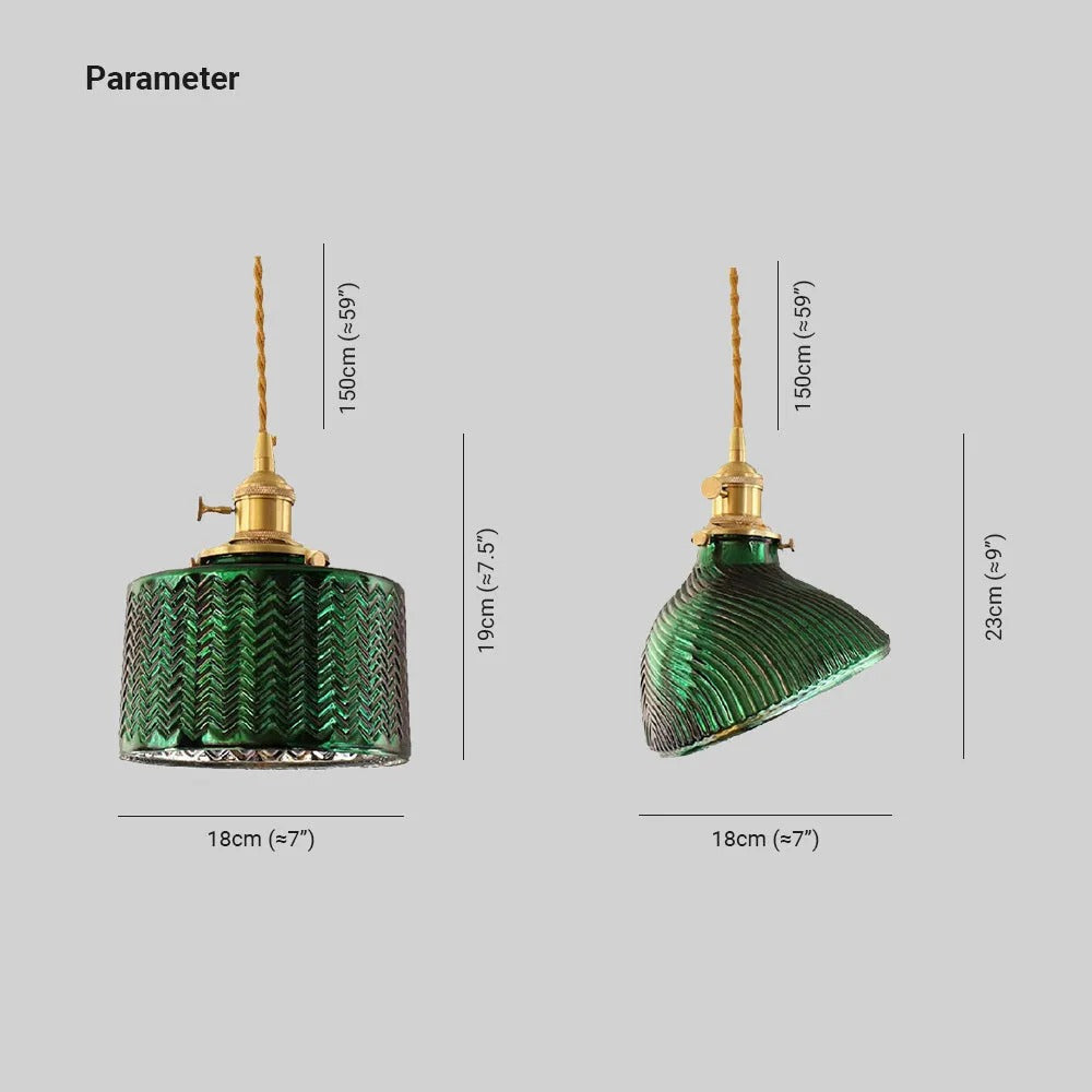 Lindelenis Glass Pendant Light-Moonnatur