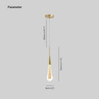 Farnelgrove Crystal Pendant Light-Moonnatur