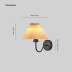 Jardenlark Fabric Wall Light-Moonnatur