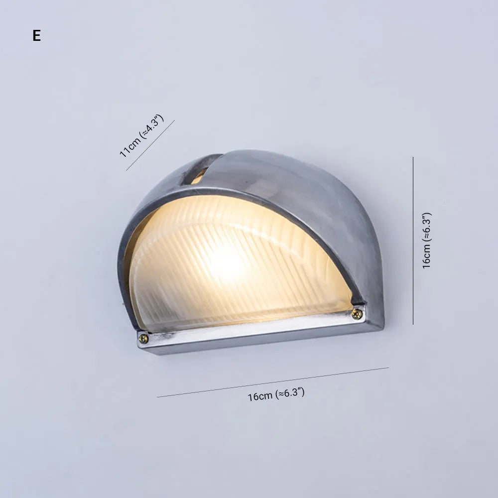 Hatheriel Glass Wall Light-Moonnatur