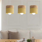 Hadrenash Wood Pendant Light-Moonnatur