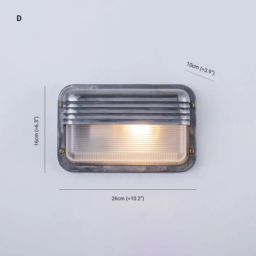 Hatheriel Glass Wall Light-Moonnatur