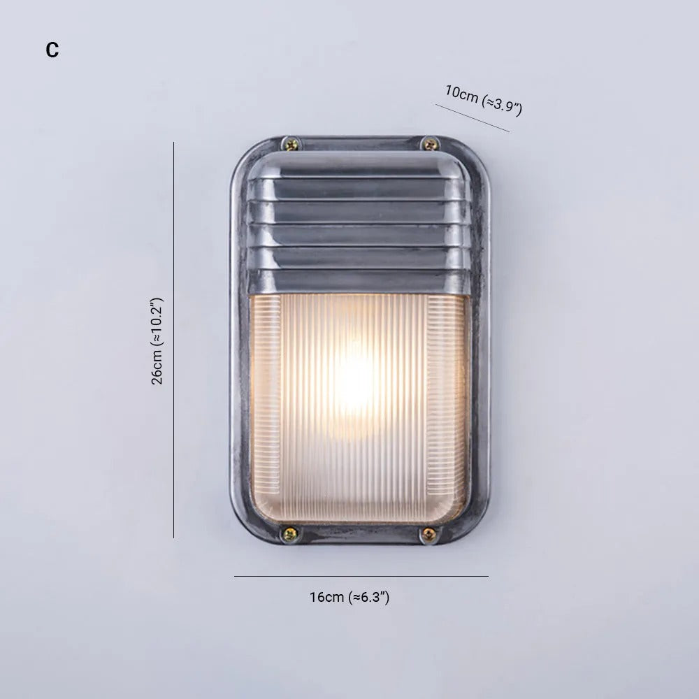 Hatheriel Glass Wall Light-Moonnatur