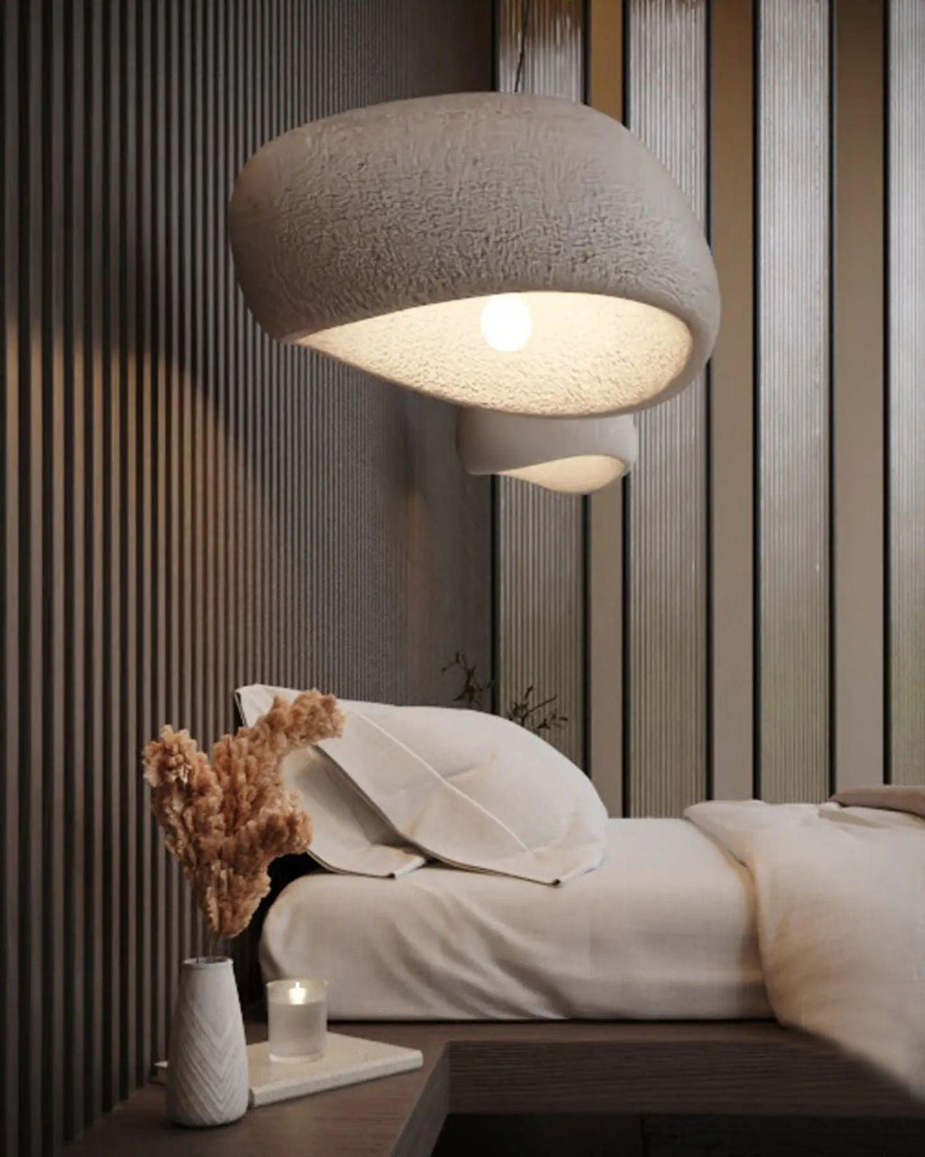 Helrenera Polystyrene Pendant Light-Moonnatur