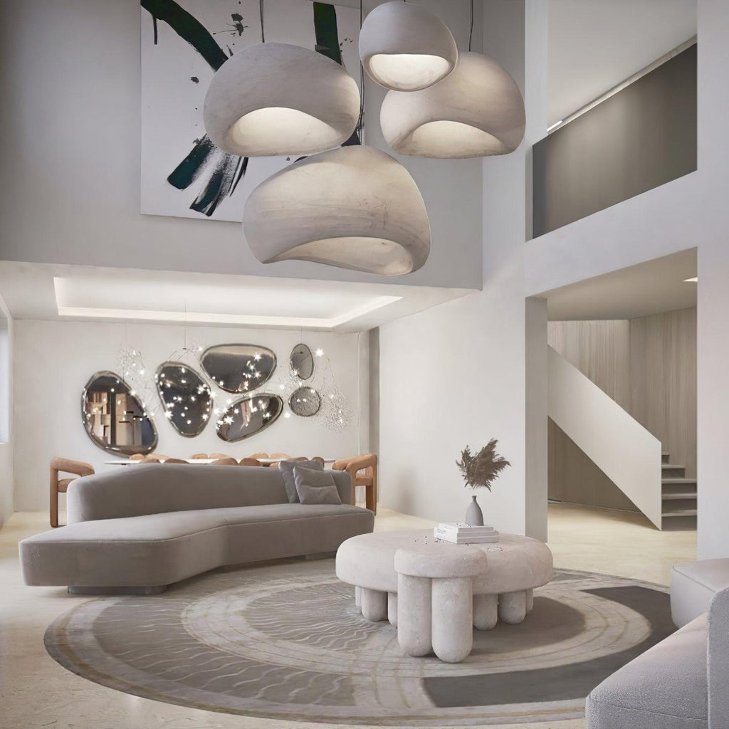 Helrenera Polystyrene Pendant Light-Moonnatur