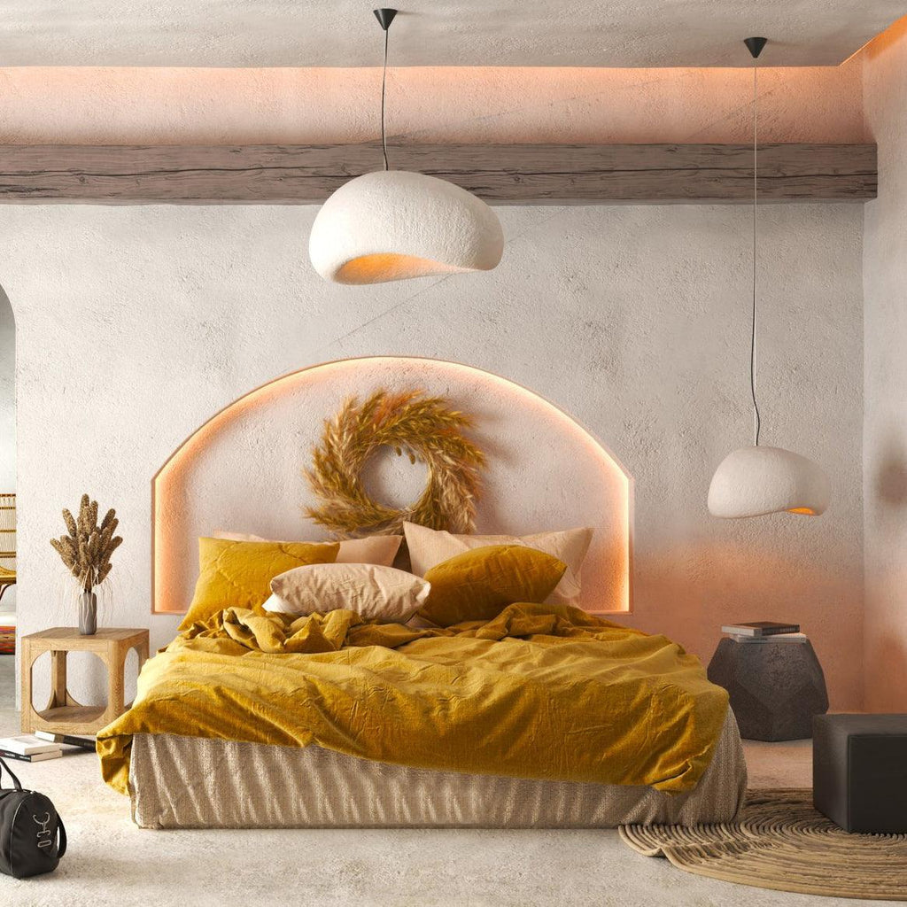 Helrenera Polystyrene Pendant Light-Moonnatur