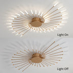 Kesterenelle Acrylic Ceiling Light-Moonnatur