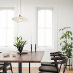 Oakenheath Glass Pendant Light-Moonnatur