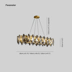 Cavenvale Crystal Pendant Light-Moonnatur