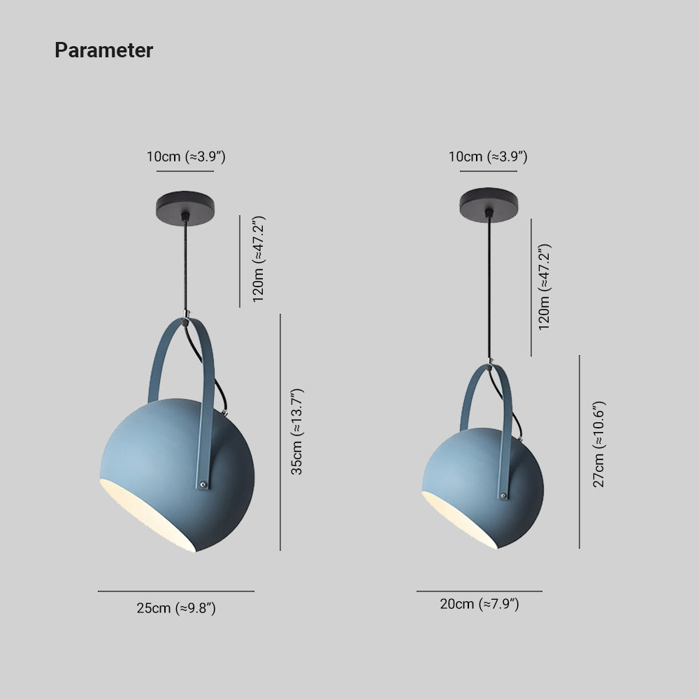 Ravensfield Metal Pendant Light-Moonnatur