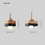 Quenelheath Wood Pendant Light-Moonnatur