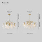 Carnelevia Crystal Chandelier-Moonnatur