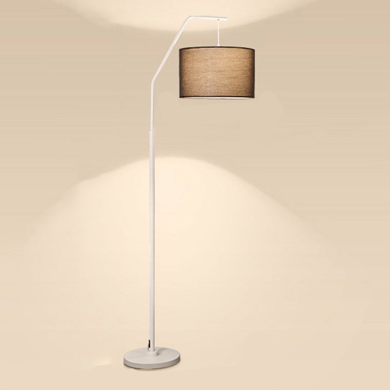 Norreleris Fabric Floor Lamp-Moonnatur