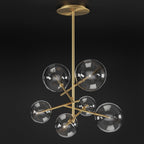 Delsoria Glass Chandelier-Moonnatur