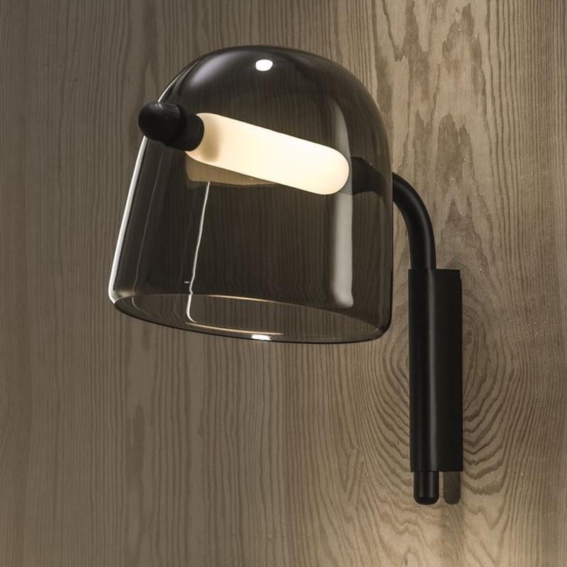 Davenis Glass Wall Light-Moonnatur