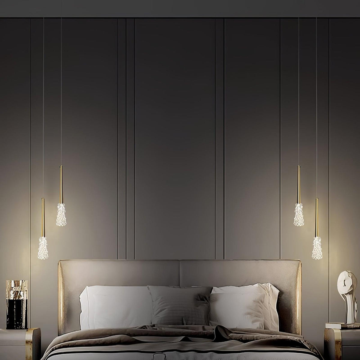 Baldenera Crystal Pendant Light-Moonnatur