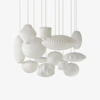 Wenrelorie Mulberry Silk Pendant Light-Moonnatur
