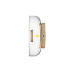 Ilvanna Glass Wall Light-Moonnatur