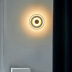 Ilvanna Glass Wall Light-Moonnatur