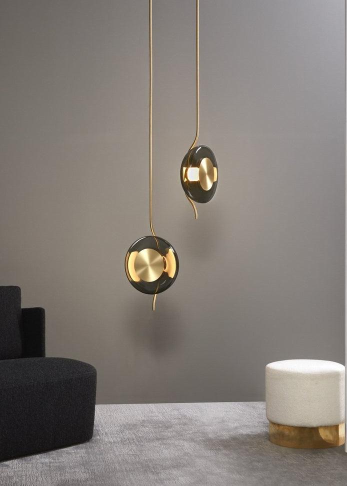 Virelle Glass Pendant Lamp-Moonnatur