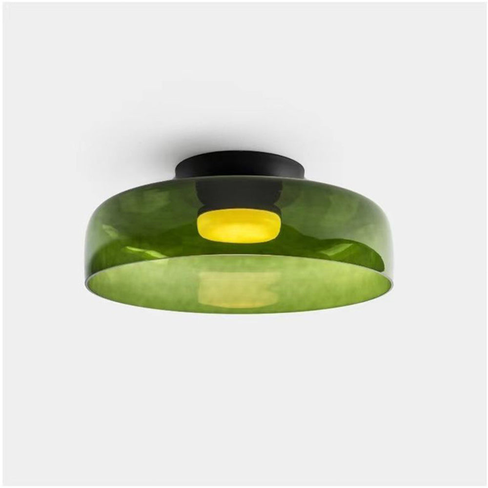 Ashenelia Glass Ceiling Light-Moonnatur