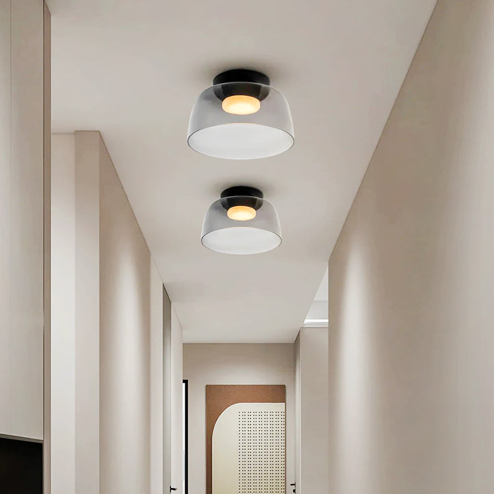 Ashenelia Glass Ceiling Light-Moonnatur