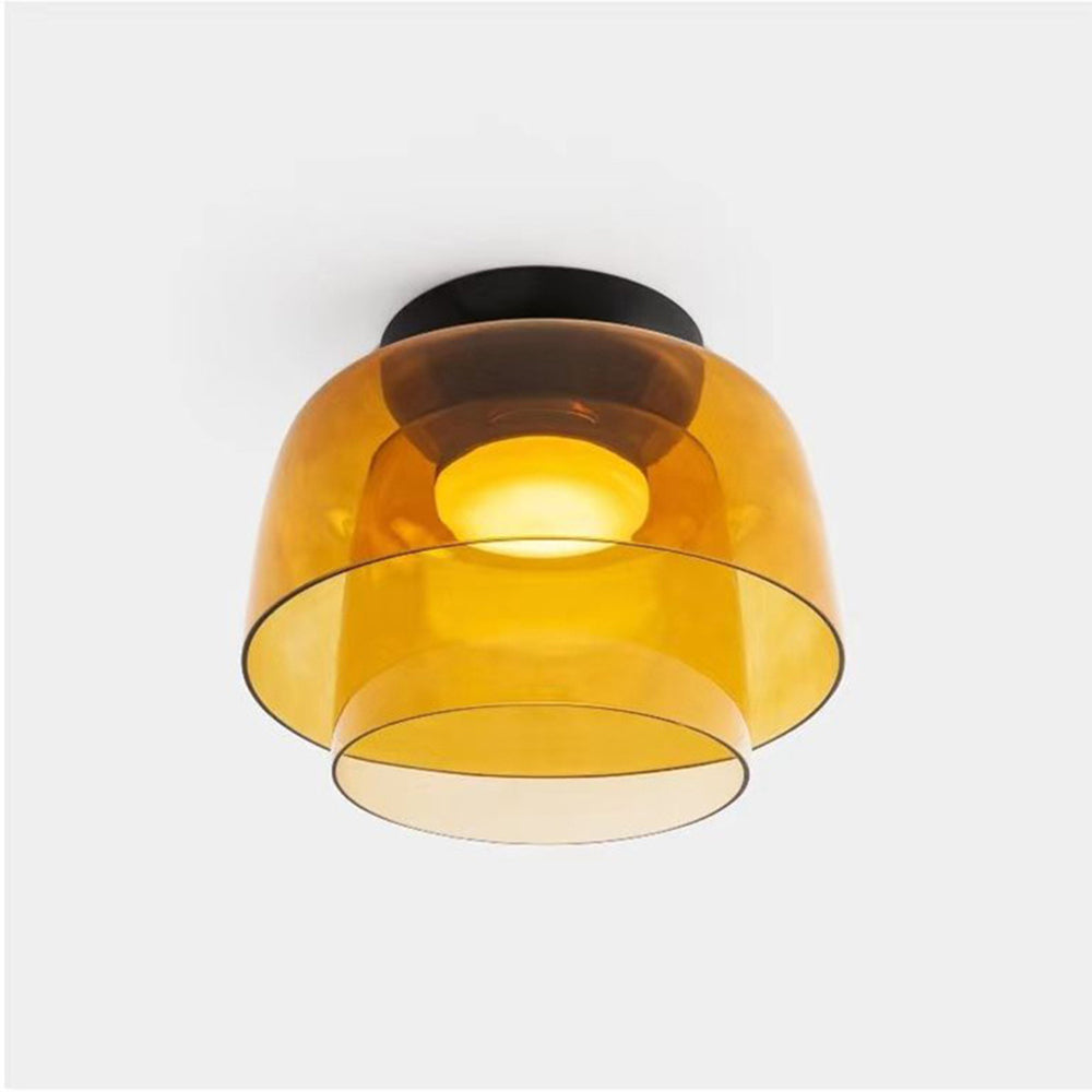 Ashenelia Glass Ceiling Light-Moonnatur