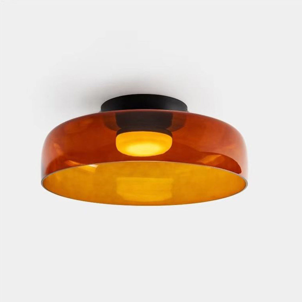 Ashenelia Glass Ceiling Light-Moonnatur