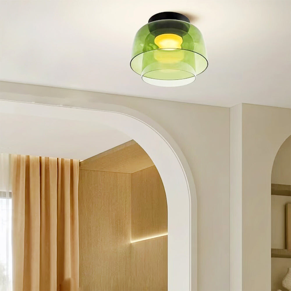Ashenelia Glass Ceiling Light-Moonnatur