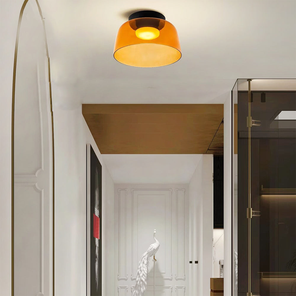 Ashenelia Glass Ceiling Light-Moonnatur